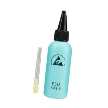 Imagem de Generic Kit de dispensador de fluxo líquido portátil vazio multifuncional garrafa de laboratório de solvente ESD Supplies anti-estática à prova de vazamentos, Azul