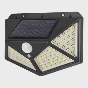 Imagem de Kit 2 Luminária Solar 100 Leds Com Sensor Presença Movimento - Bella N