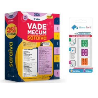 Imagem de Vade Mecum Saraiva Tradicional - 40ª Edição 2025 +