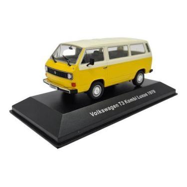 Imagem de Miniatura Coleção Volkswagen Nº 13 T3 Kombi Luxus 1979 1:43 - Planeta 