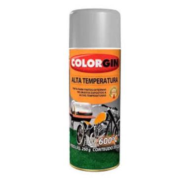 Imagem de Spray alta temperatura aluminio 350 ml colorgin