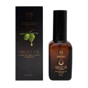 Imagem de Óleo de Argan para cabelo e óleo facial 30mL - Cabelos brilhantes e se