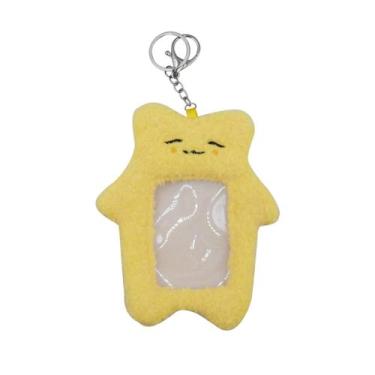 Imagem de Porta-cartões MOSSTYUS Cute Plush Photocard Kpop Credit ID Bank