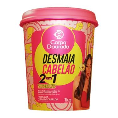 Imagem de Corpo Dourado – Creme para Pentear e Hidratante Desmaia Cabelão 1kg