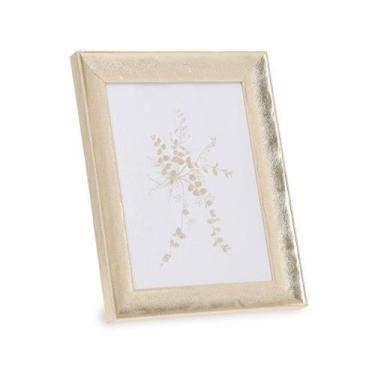 Imagem de Porta Retrato Borda Dourado Champanhe Em Mdf 15x20  Mart - Moas