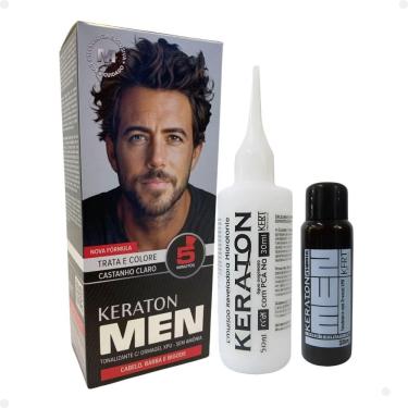 Imagem de Tonalizante Kert Keraton Men Castanho Claro