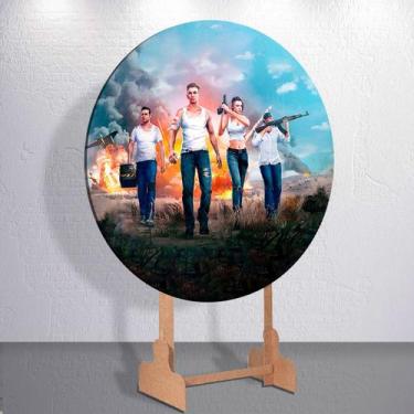 Imagem de Painel Game Booya Game Free Capa Grande e Mini Redondoda Estampa Subli