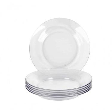 Imagem de Kit 24 Pratos Fundo Astral Vidro Resistente Duralex - Nadir