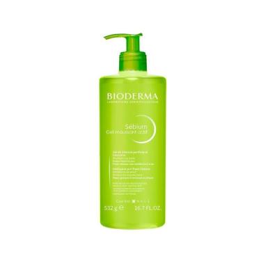 Imagem de Bioderma Sébium Moussant Actif Gel de Limpeza Facial 500ml-Unissex