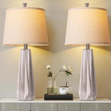 Imagem de Lâmpada WIHTU, pacote com 2 polegadas, tonalidade de linho, temperatur