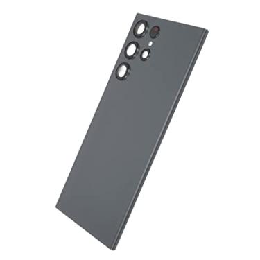 Imagem de Acouto Substituição da Tampa Traseira de Vidro para S22 Ultra 5G S908 | Kit Completo Com Lente de Câmera e Adesivo (Cinza)