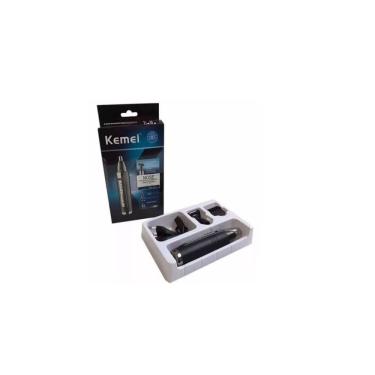 Imagem de Aparador De Pelos Nariz Orelhas Kemei Km6511 2 Em 1 Bivolt