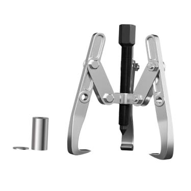 Imagem de AFXGUSD Ferramenta extratora de 3 garras para desmontagem, remoção e remoção de engrenagens e volantes de tambores internos de máquinas de lavar, 4inch with Protector