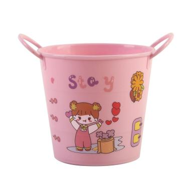 Imagem de Porta-canetas Porta-lápis fofo de desenho animado com alça dupla