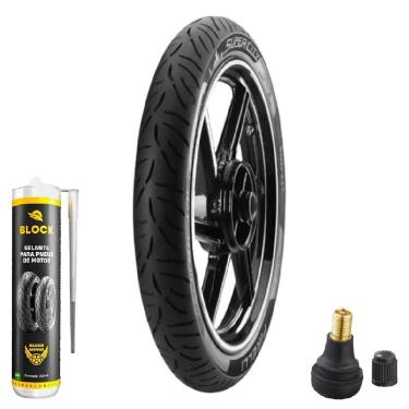 Imagem de Pneu 275-18 Super City Pirelli Cg 125 Cg 150 Ybr 125 Yes 125 + Selante + Bico