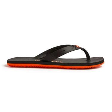 Imagem de Chinelo kenner new summer, Preto laranja, 44