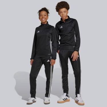 Imagem de Calça Adidas Tiro Essentials Juvenil Preta, 10 ANOS
