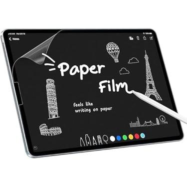 Imagem de Protetor de tela PET fosco para Lenovo Idea Tab Plus, 2 peças de películas protetoras de tela foscas de brilho de papel, desenho, escrita com a caneta Stylus como em papel