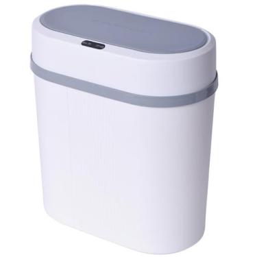 Imagem de Lixeira 12 Litros Automática com Sensor Inteligente Abertura Sem Toque