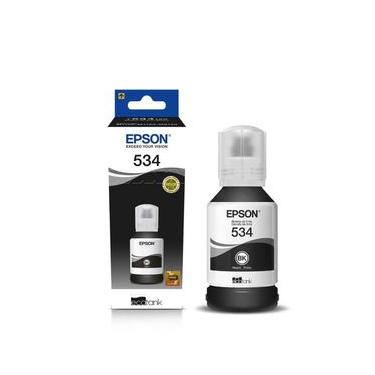 Imagem de Garrafa de tinta Epson T534 Preta p/ M3170 M2170 M1120 M3180