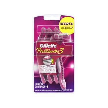 Imagem de Aparelho de Depilar Descartável Gillette Prestobarba3 4un
