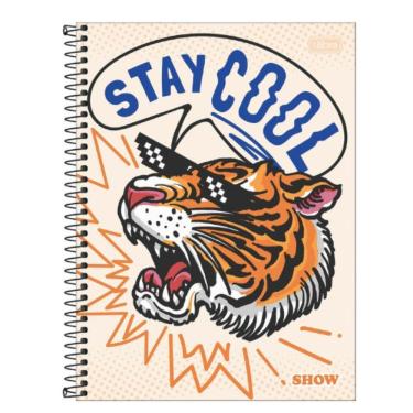 Imagem de Caderno Espiral Capa Dura Universitário 1 Matéria Show 80 Folhas Jandaia Estampa 7