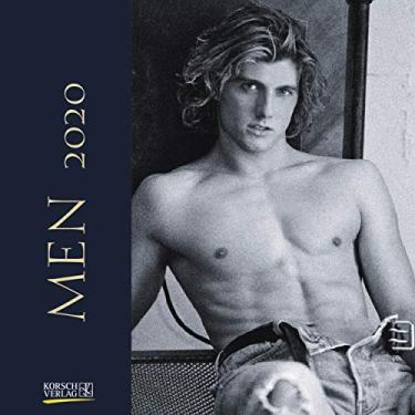 Imagem de Men 2022: Broschürenkalender mit Ferienterminen. Erotik-Kalender in schwarz weiß
