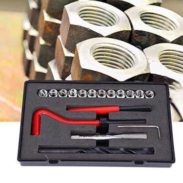 Imagem de Generic Kit de Inserção de Rosca de Aço Inoxidável M10x1.25 Conjunto de Reparo de Rosca para Reparo de Modelo de Máquina de Moldagem por Injeção