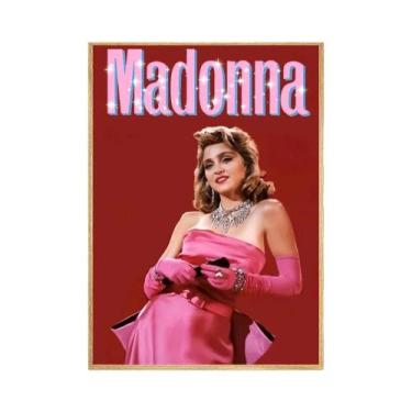 Imagem de Pôster Retrô Bad Girl Madonna HD À Prova D'água Para Decoração De Pare
