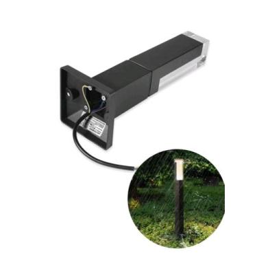 Imagem de Kit 3 Poste Jardim de Alumínio 30 CM 3.000 K Luz Quente LED Embutido -