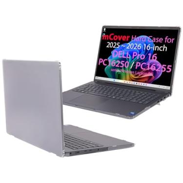 Imagem de mCover A capa é compatível apenas com laptop Windows 2025-2026 de 16 polegadas Dell Pro 16 PC16250 / PC16255 Series (Não serve para nenhum outro modelo Dell) - transparente