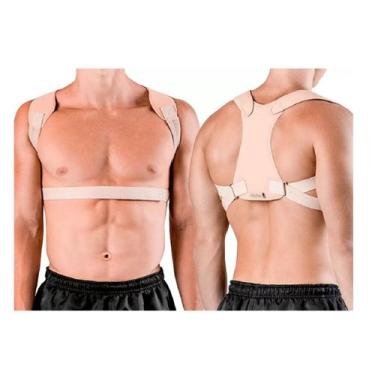 Imagem de Colete corretor de postura cinta postural coluna unissex hidrolight, P
