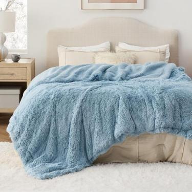 Imagem de Cobertor Bedsure Blue Queen de 230 x 230 cm de espessura