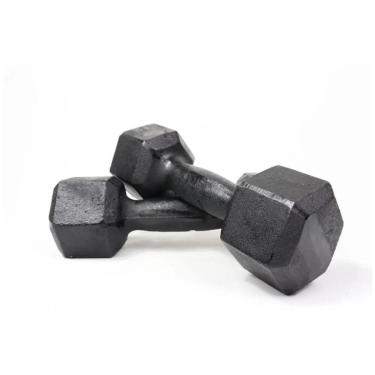 Imagem de Par de Halteres Sextavado - 6 Kg-Unissex