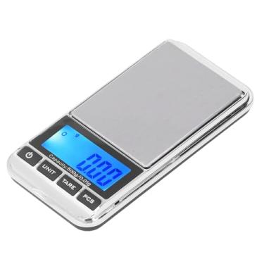 Imagem de Asixxsix Balança Digital de Bolso, Balança Digital de Cozinha Portátil Com Precisão de 0,01 Grama Com Display LCD, de Precisão Portátil de Joias para Alimentos, Pesagem de (500g/0,01g)