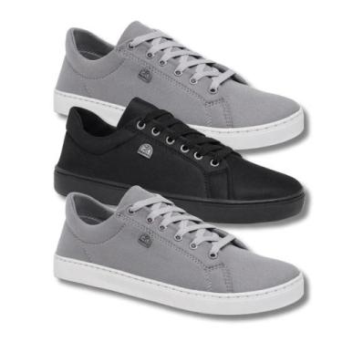 Imagem de Kit 3 Tênis Masculino Casual Ultra Confortável e Resistente - Bless Ac
