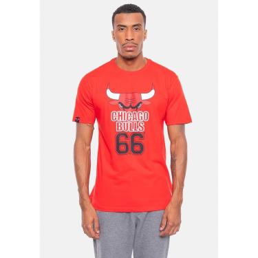 Imagem de Camiseta NBA Half Logo Chicago Bulls Masculino-Masculino
