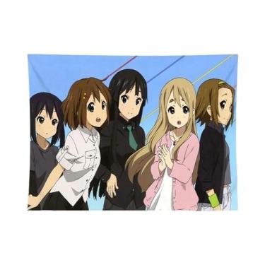 Imagem de Tapeçaria Kawaii Anime: Decoração Divertida Para Sala De Estar E Sala 