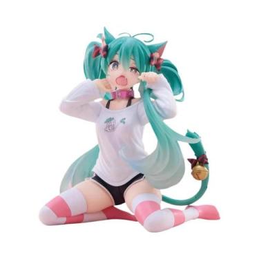 Imagem de Figura De Ação Hatsune Miku Future Cat Ear Pajamas De 12CM, Modelo Em 