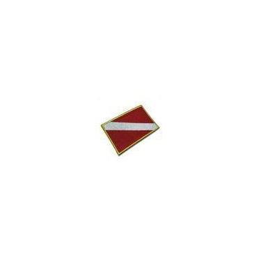 Imagem de BD0175T21 Bandeira Mergulhador Patch Bordado Termo Adesivo - Myflag
