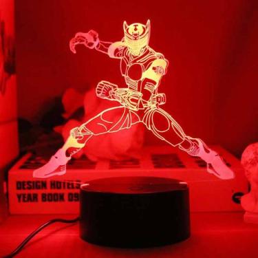 Imagem de Night Light Kamens Riders Anime Creative 3D com ABS acrílico - taiyuan