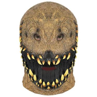Imagem de Máscara Alien Monster Horror Resin, rosto inteiro, dentes afiados - yi