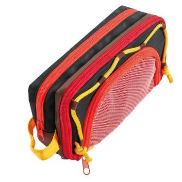 Imagem de Estojo para lápis, estação portátil, tecido de grande capacidade, lara