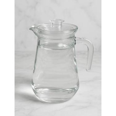 Imagem de Jarra De Vidro 1,2L Com Tampa Para Suco Água E Chá Gelado Premium - - 