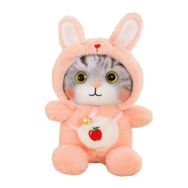 Imagem de Almofada de dormir Shxx Fluffy Cat Plush Toy Cute Animal Stu - Gloome 