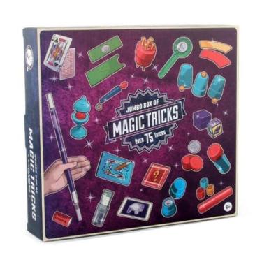 Imagem de Kids Gift Stage Magic Props Set, caixa de presente grande pa - Gloome 