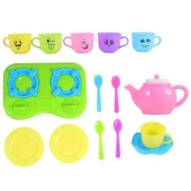 Imagem de Conjunto de utensílios de mesa Playing House para brinquedos infantis 
