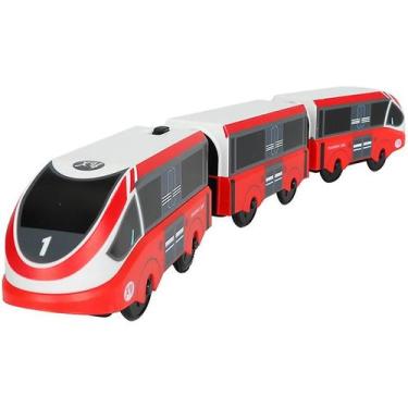 Imagem de Toy Train Set Electric Action Manual Model Train para crianças - Gloom