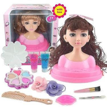 Imagem de Estilista de moda, maquiagem infantil, brinquedos de beleza para crian