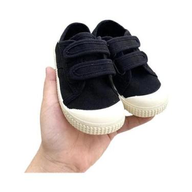 Imagem de Tênis Retro Leves E Respiráveis Para Crianças, Solado Macio, Cor Sólid